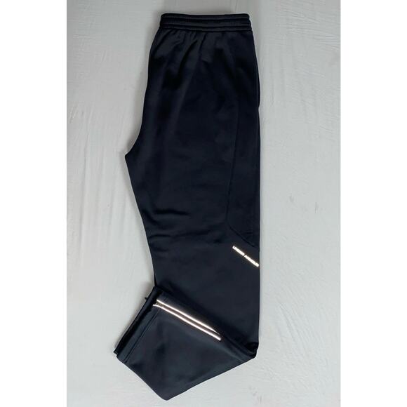Under Armour Cold Gear Fleece Lined Zip Cuff Athletic Track Pants. Men's L, MINT - Picture 1 of 9